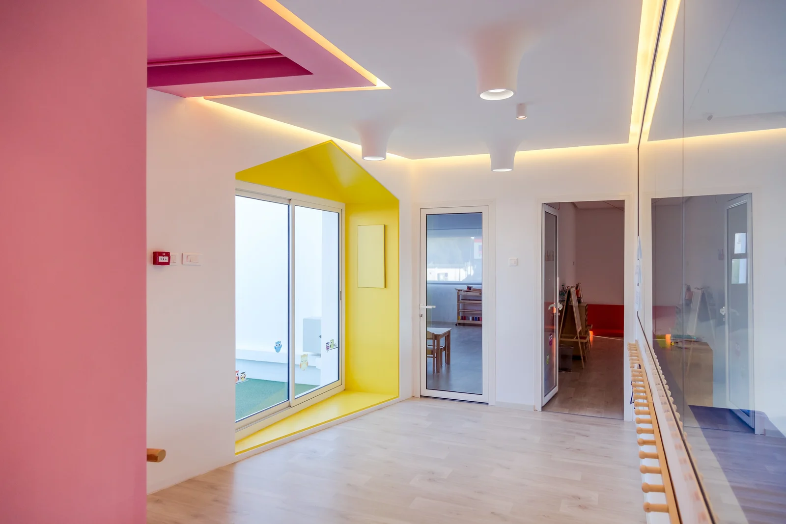 Living areas at children’s height